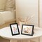 4x6 Picture Frame Black Displays 3x5 Photo Frame with Mat or 4x6 Inch Without Mat